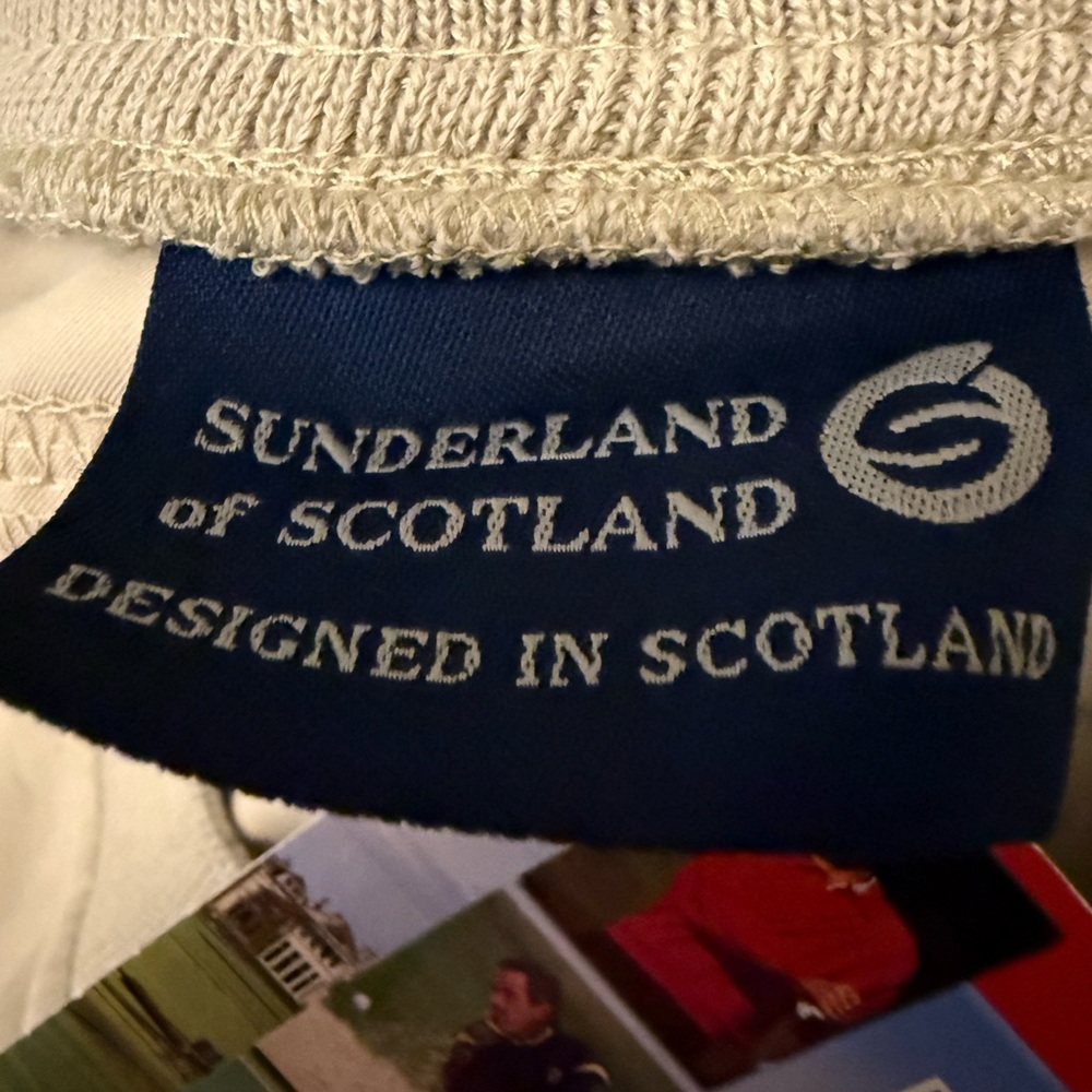 NWT Sunderland of Scotland Shirt Golf Club Mens XL Windbreaker Pullover - Picture 3 of 6